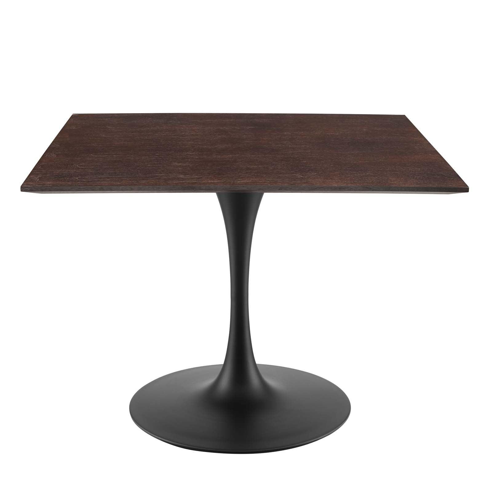 Modway Lippa 40" Wood Square Dining Table FredCo