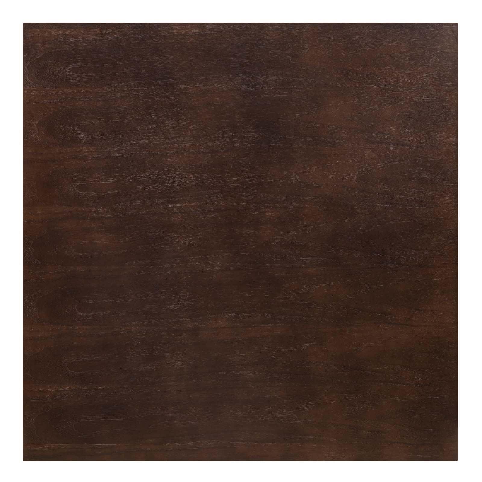 Modway Lippa 40" Wood Square Dining Table FredCo