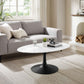 Modway Lippa 42" Oval Artificial Marble Coffee Table, EEI-3534 FredCo