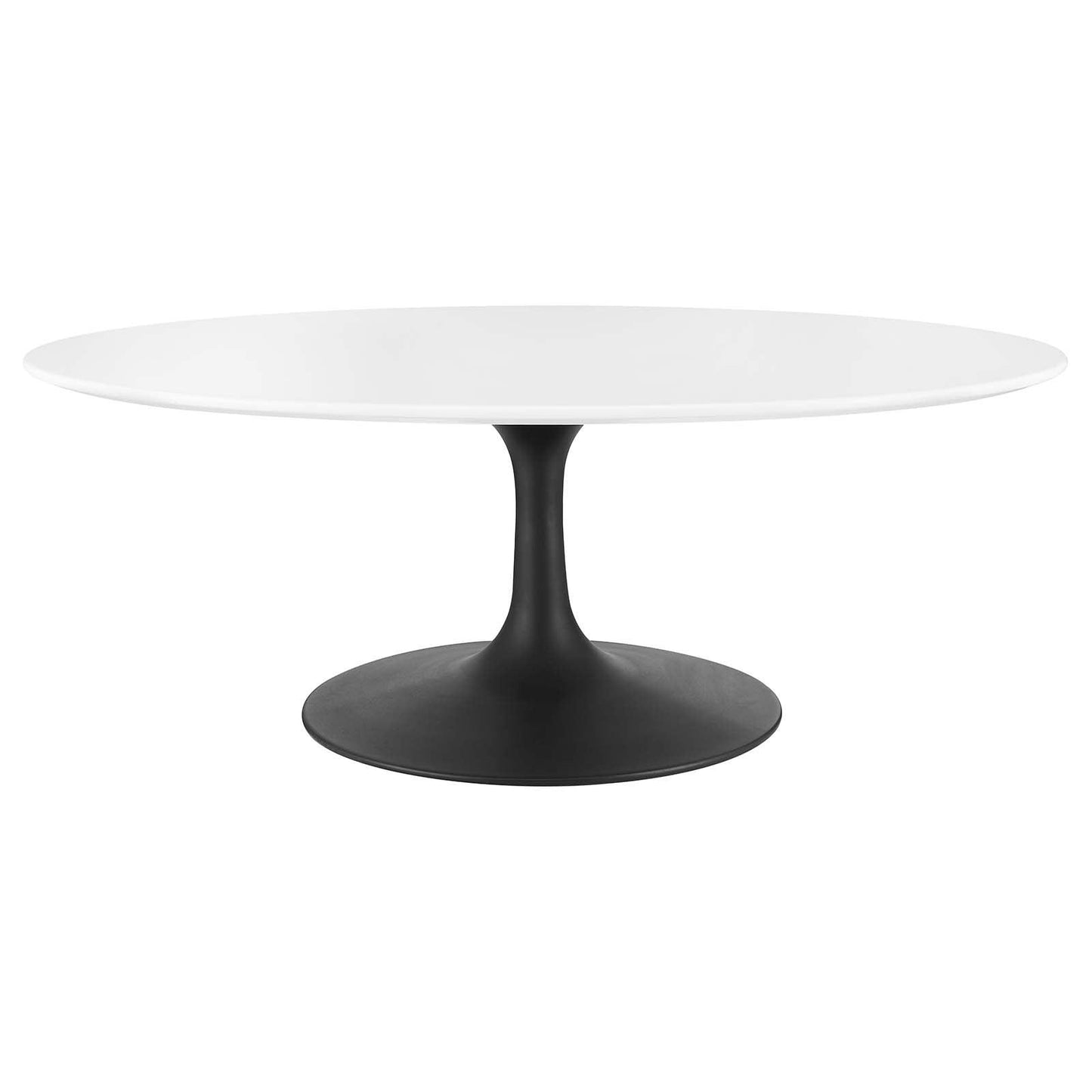 Modway Lippa 42" Oval Wood Coffee Table FredCo