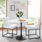 Modway Lippa 48" Oval Artificial Marble Dining Table, EEI-3518 FredCo