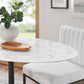 Modway Lippa 48" Oval Artificial Marble Dining Table, EEI-3518 FredCo