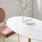 Modway Lippa 48" Oval Wood Dining Table FredCo