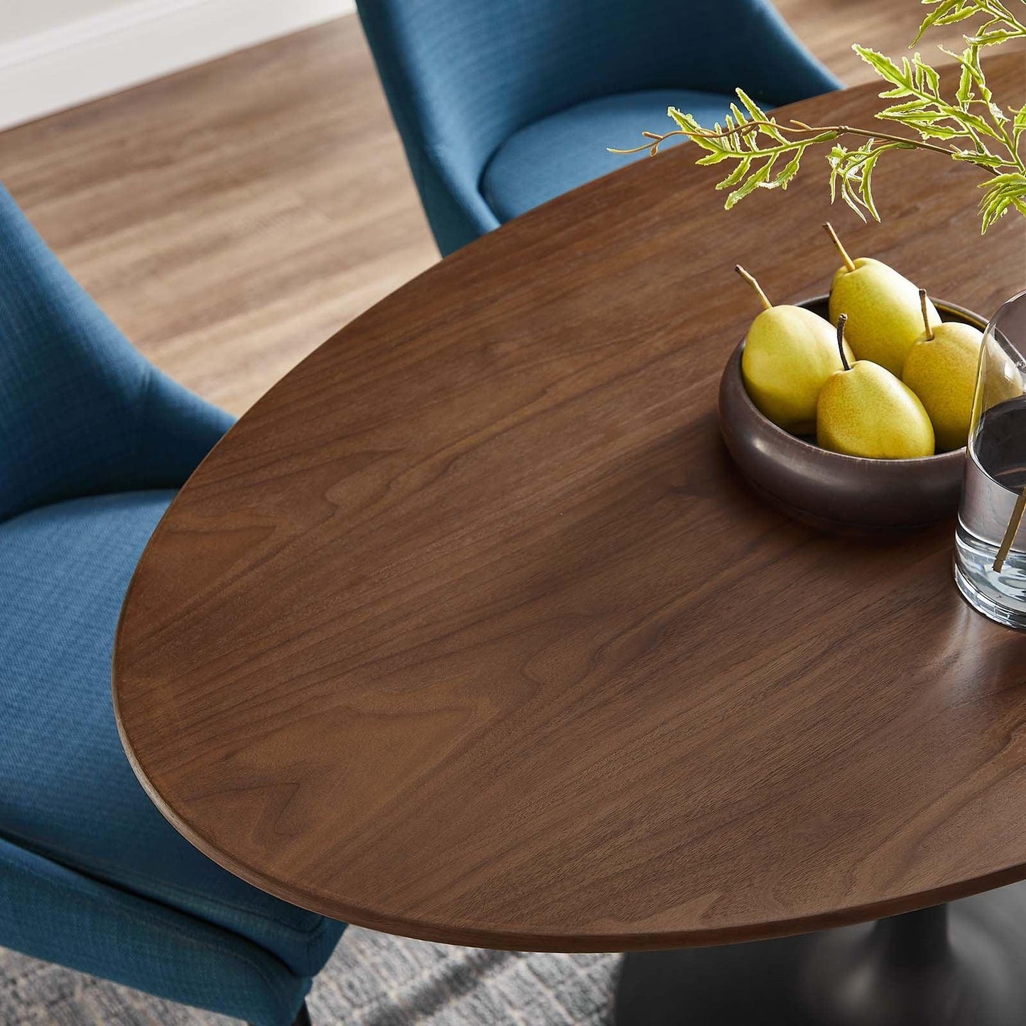 Modway Lippa 48" Oval Wood Grain Dining Table, EEI-3520 FredCo