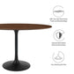 Modway Lippa 48" Oval Wood Grain Dining Table, EEI-3520 FredCo