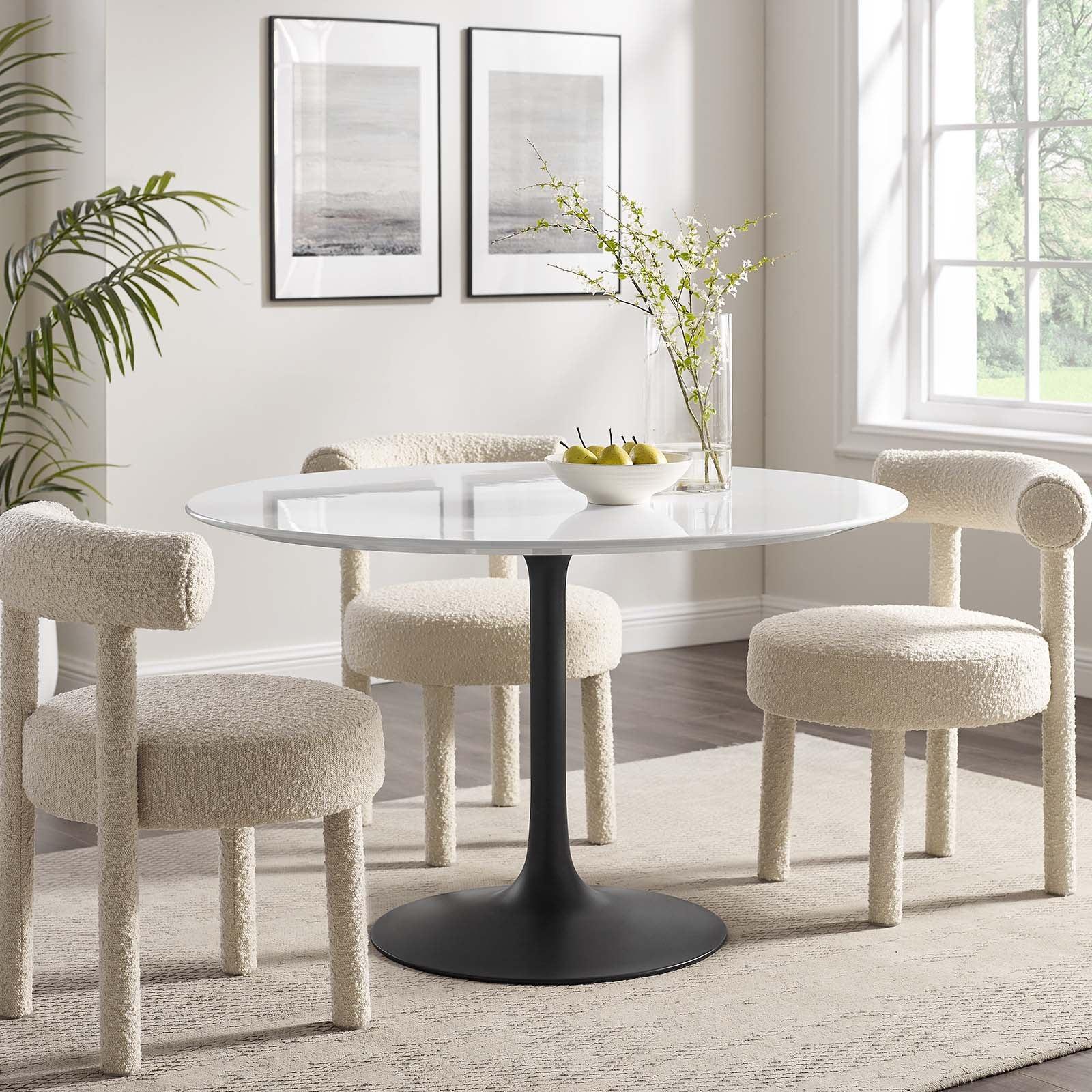 Modway Lippa 48" Round Dining Table FredCo