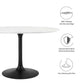 Modway Lippa 48" Round Dining Table FredCo