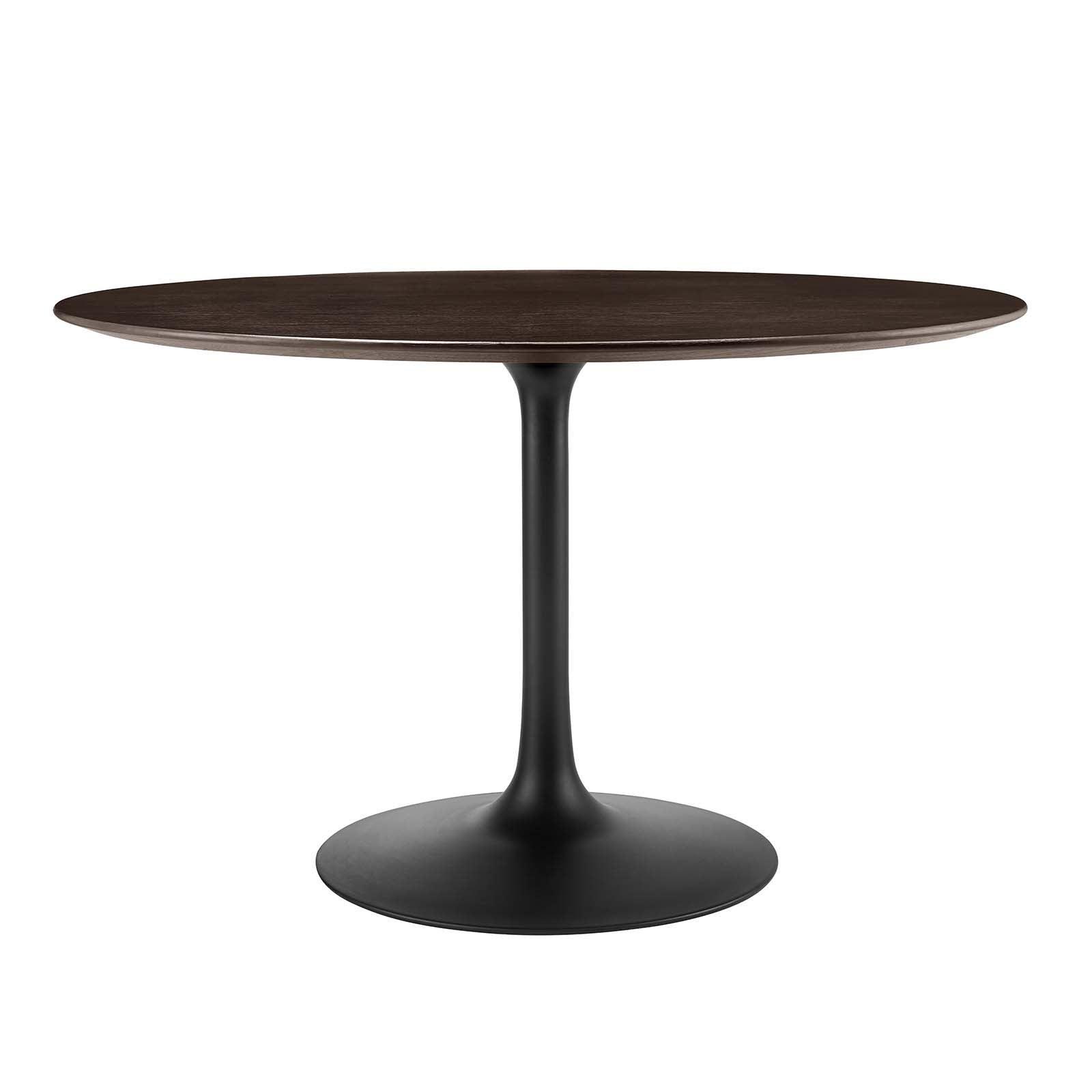 Modway Lippa 48" Round Wood Grain Dining Table FredCo
