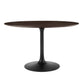Modway Lippa 48" Round Wood Grain Dining Table FredCo