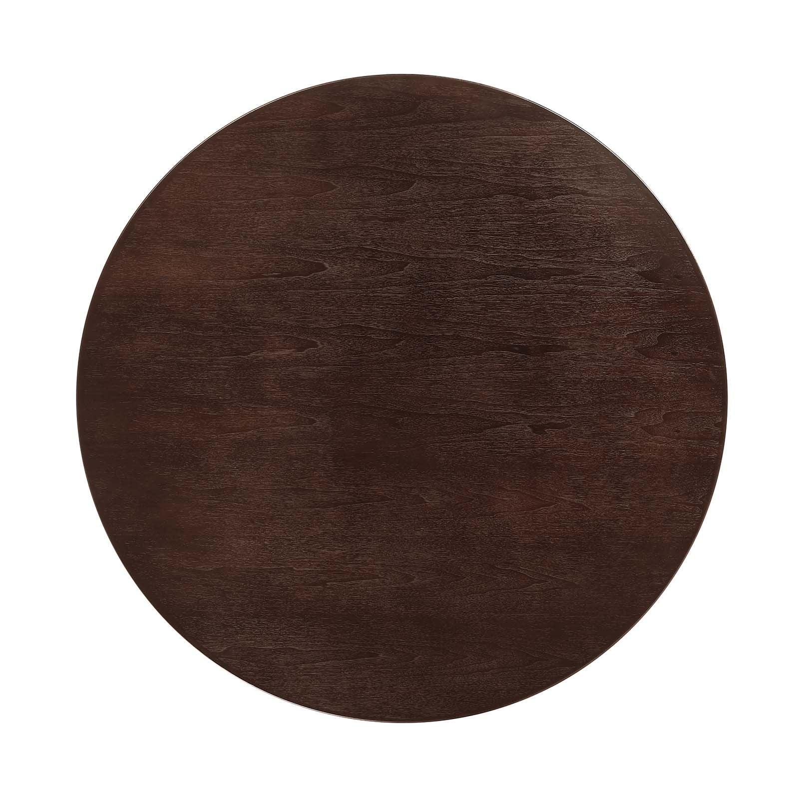 Modway Lippa 48" Round Wood Grain Dining Table FredCo