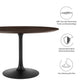 Modway Lippa 48" Round Wood Grain Dining Table FredCo
