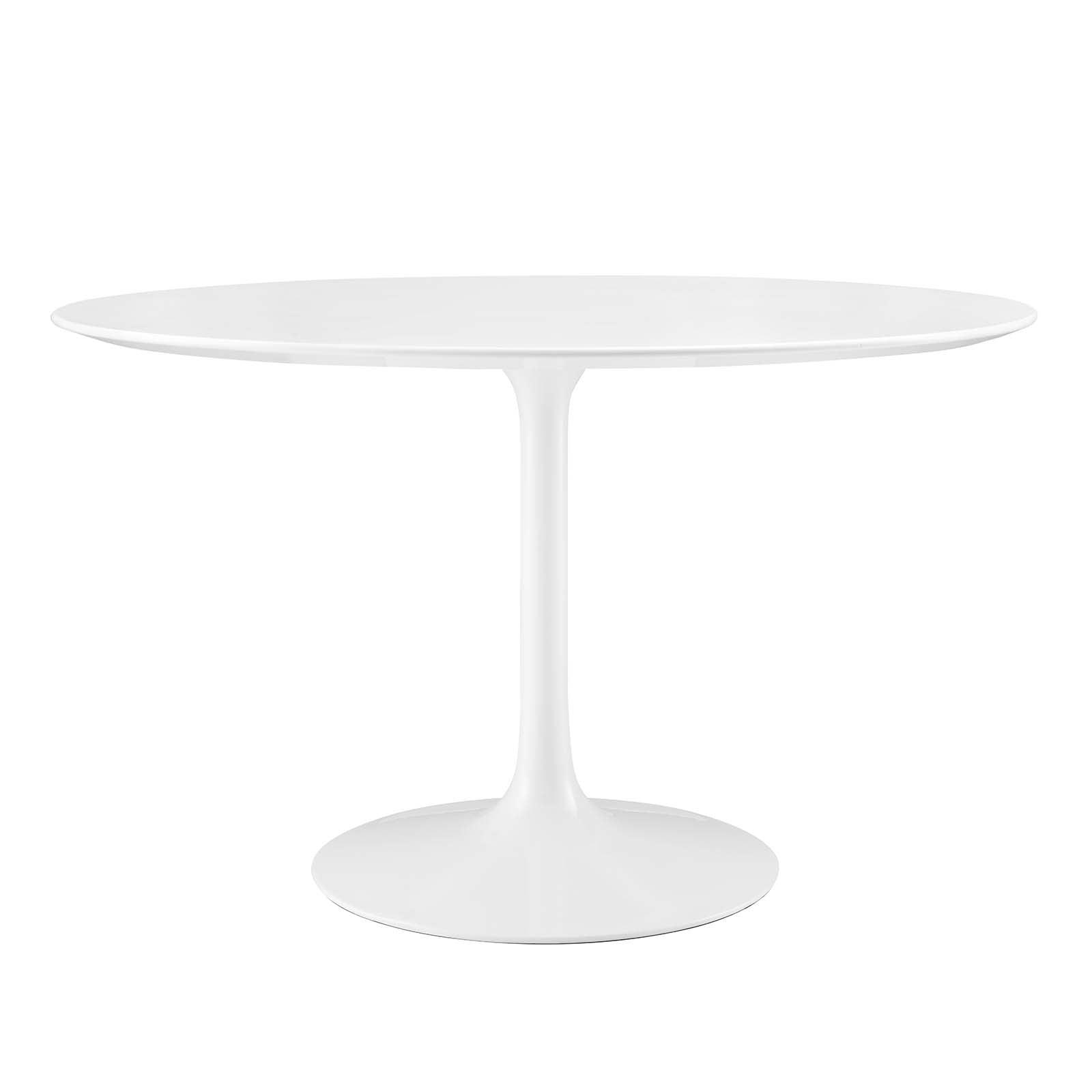 Modway Lippa 48" Round Wood Top Dining Table FredCo