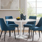 Modway Lippa 54" Round Artificial Marble Dining Table FredCo