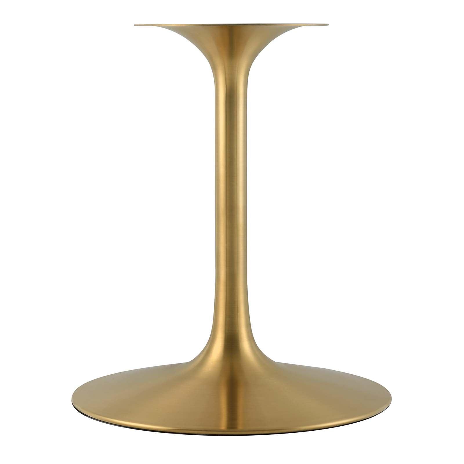 Modway Lippa 54" Round Artificial Marble Dining Table, EEI-3233 FredCo