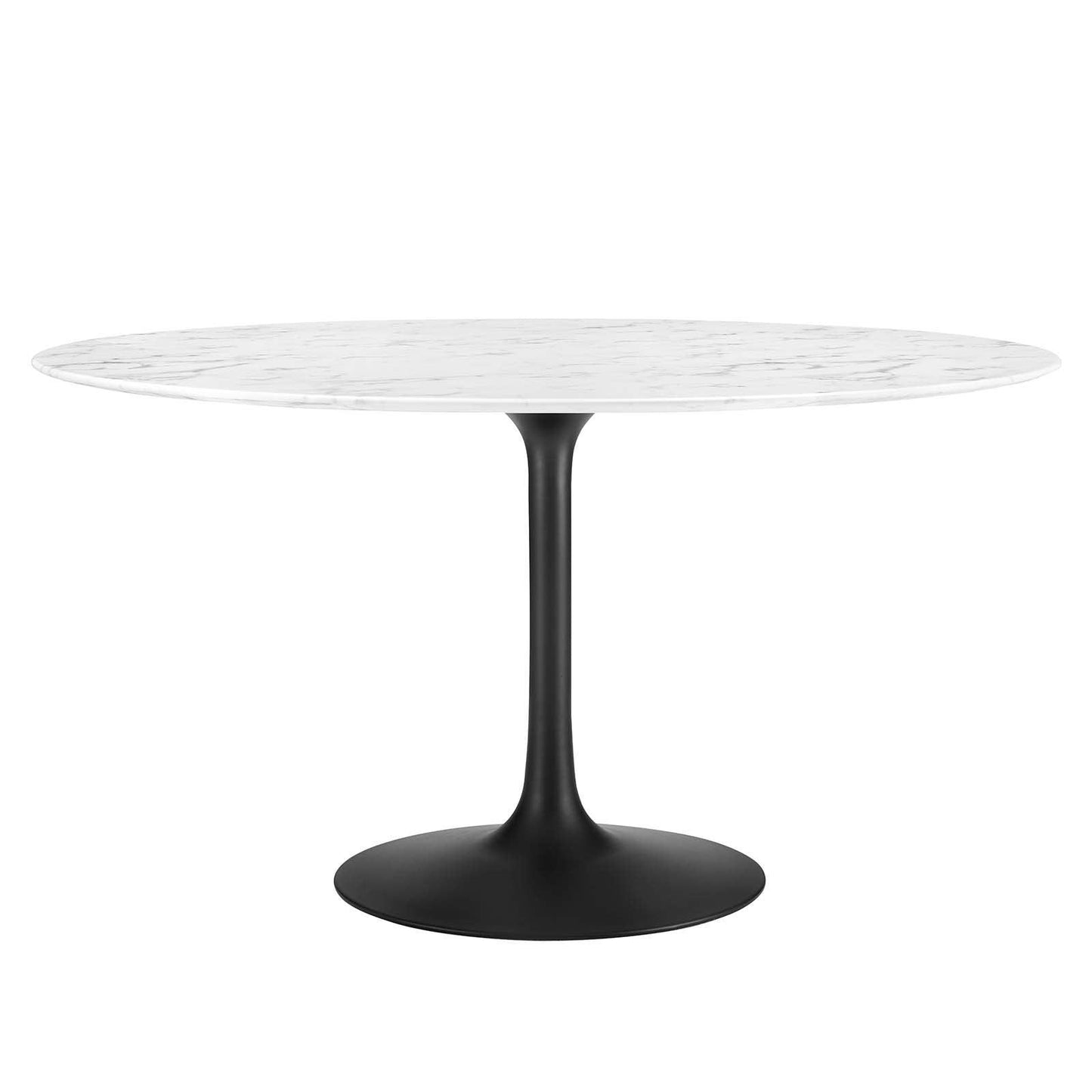 Modway Lippa 54" Round Artificial Marble Dining Table, EEI-3528 FredCo