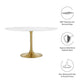 Modway Lippa 54" Round Wood Dining Table FredCo