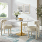 Modway Lippa 54" Round Wood Dining Table FredCo