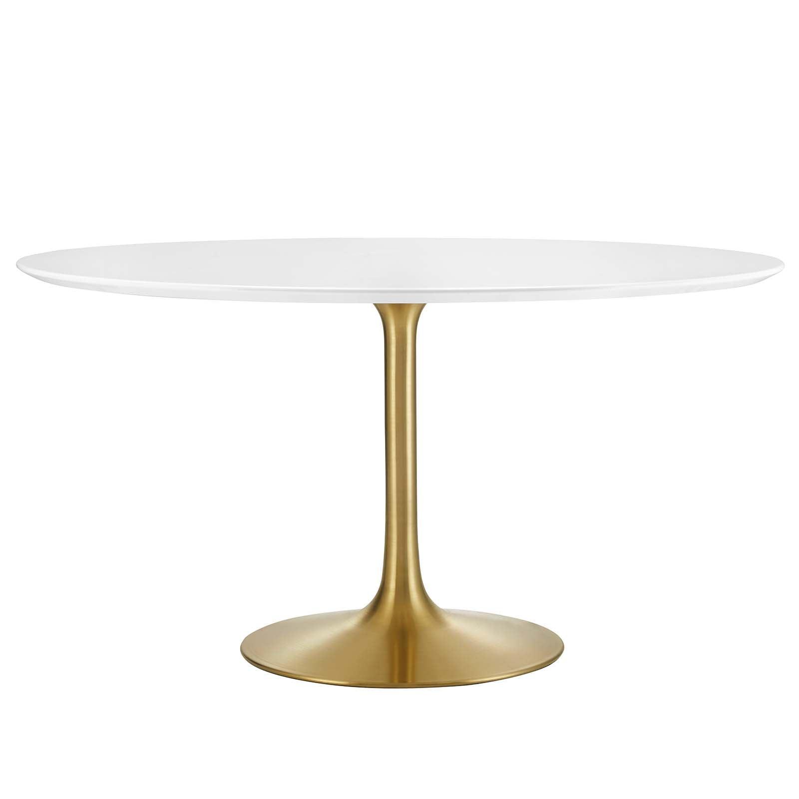 Modway Lippa 54" Round Wood Dining Table FredCo