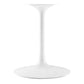 Modway Lippa 54" Round Wood Top Dining Table FredCo