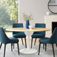 Modway Lippa 60” Oval Artificial Travertine Dining Table FredCo