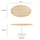 Modway Lippa 60" Oval Natural Wood Grain Dining Table FredCo