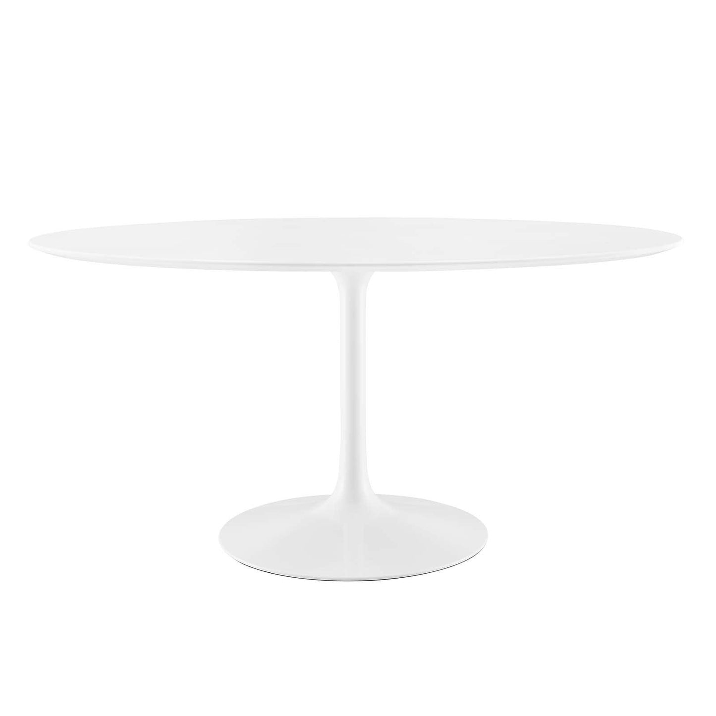 Modway Lippa 60" Oval Wood Top Dining Table FredCo