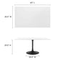 Modway Lippa 60" Rectangle Dining Table FredCo