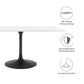 Modway Lippa 60" Rectangle Dining Table FredCo