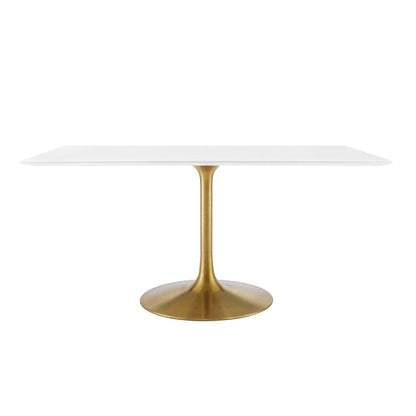 Modway Lippa 60" Rectangular Wood Dining Table FredCo