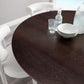 Modway Lippa 60" Round Walnut Dining Table FredCo