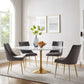 Modway Lippa 60" Round Wood Dining Table FredCo