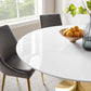 Modway Lippa 60" Round Wood Dining Table FredCo