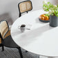 Modway Lippa 60" Round Wood Top Dining Table FredCo