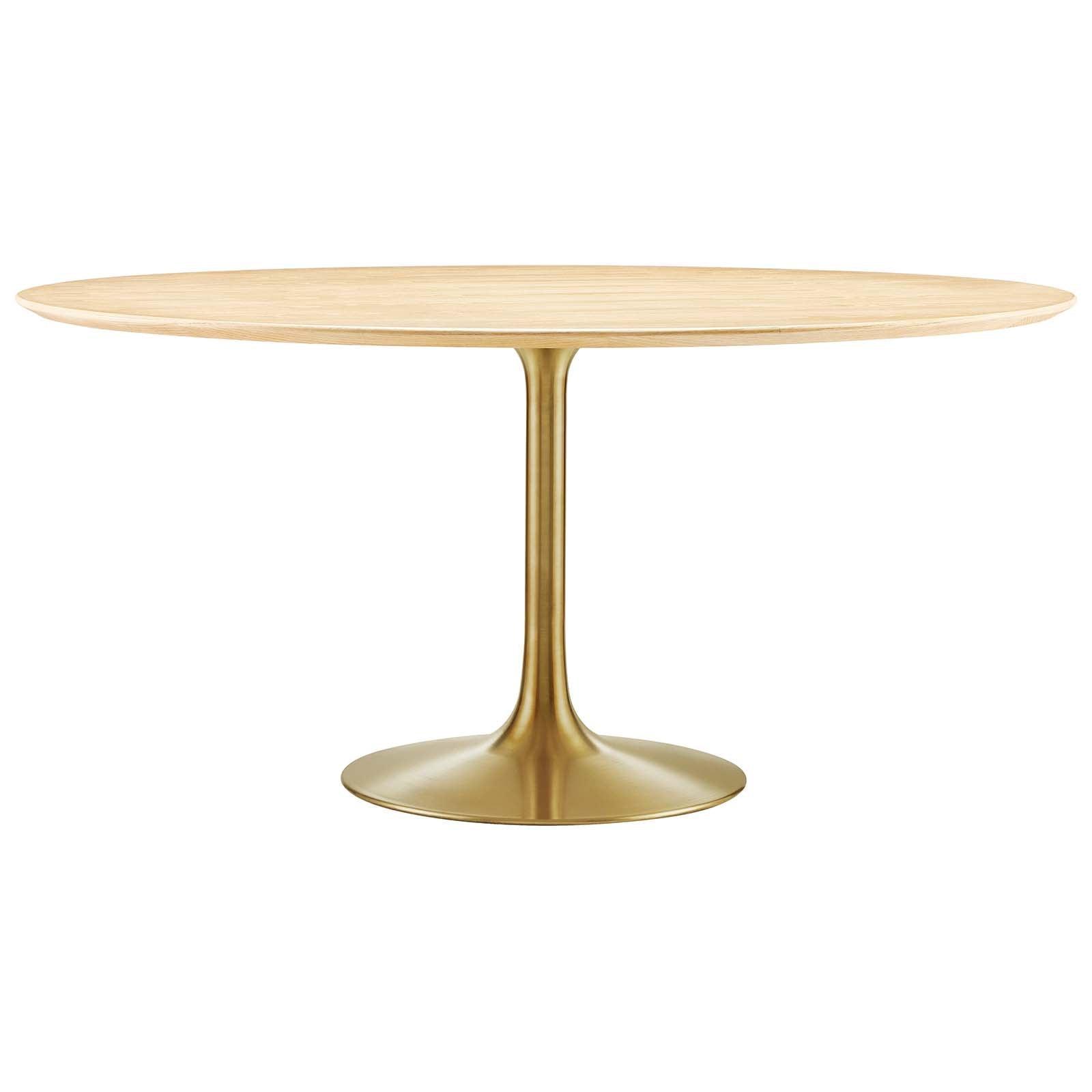 Modway Lippa 60" Wood Dining Table FredCo