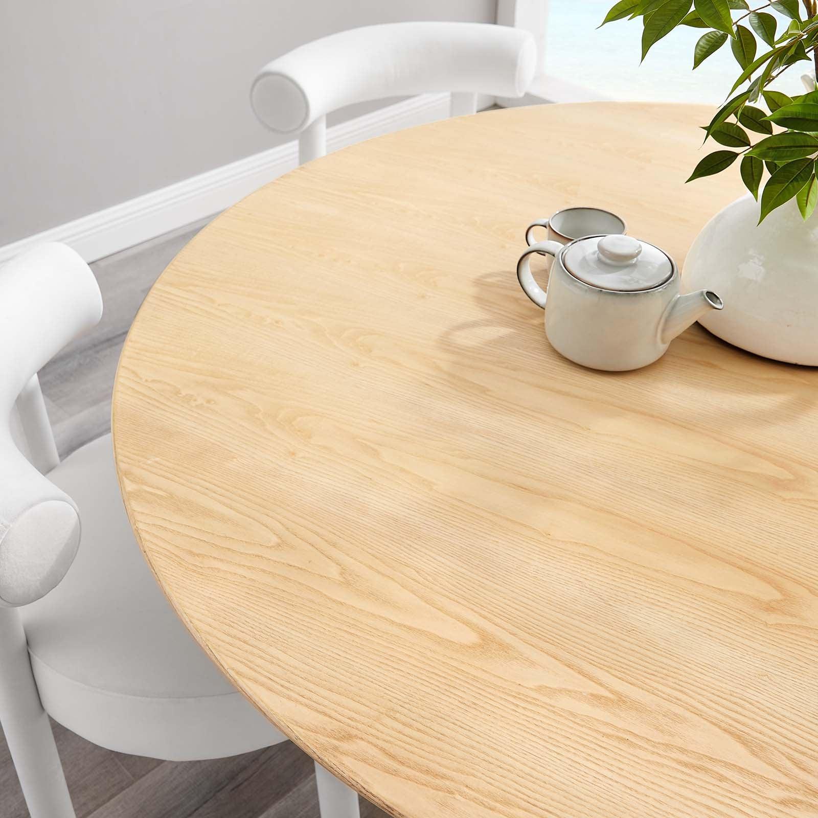Modway Lippa 60" Wood Dining Table FredCo