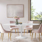 Modway Lippa 78" Oval Artificial Marble Dining Table FredCo