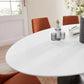 Modway Lippa 78" Oval Dining Table FredCo
