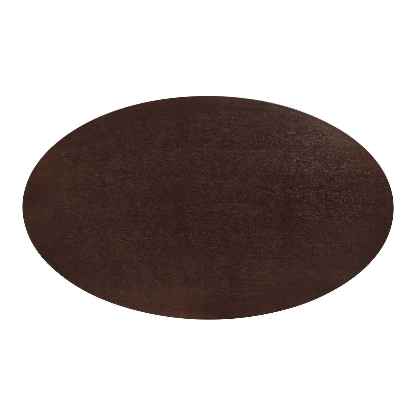 Modway Lippa 78" Oval Wood Grain Dining Table FredCo