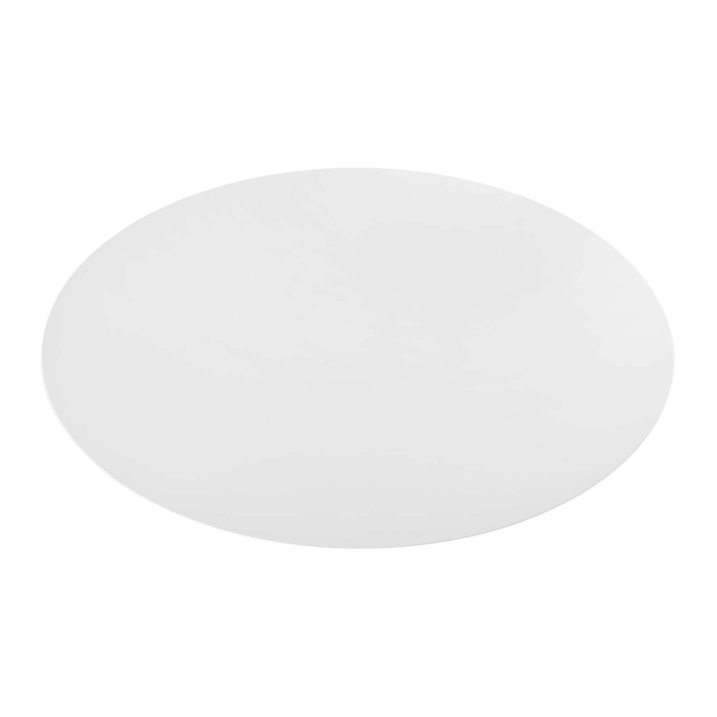 Modway Lippa 78" Oval Wood Top Dining Table FredCo
