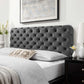 Modway Lizzy Tufted Full/Queen Performance Velvet Headboard FredCo