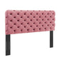 Modway Lizzy Tufted Full/Queen Performance Velvet Headboard FredCo