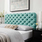 Modway Lizzy Tufted Twin Performance Velvet Headboard FredCo