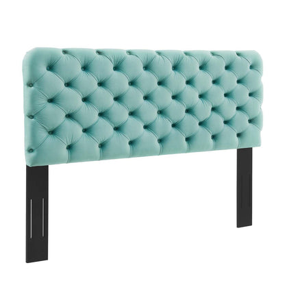 Modway Lizzy Tufted Twin Performance Velvet Headboard FredCo