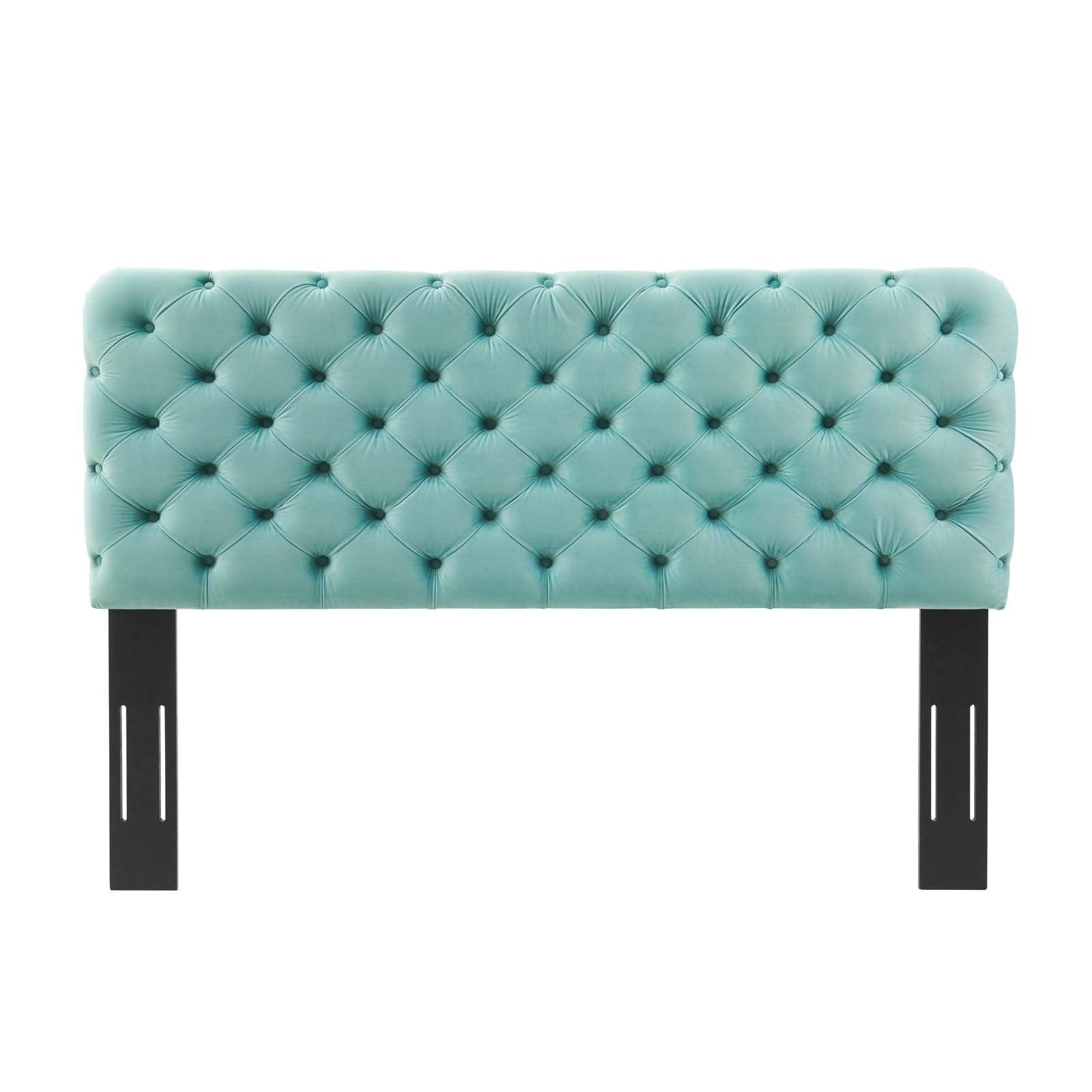 Modway Lizzy Tufted Twin Performance Velvet Headboard FredCo