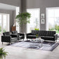 Modway Loft Tufted Vegan Leather 3-Piece Furniture Set FredCo