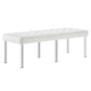 Modway Loft Tufted Vegan Leather Bench FredCo