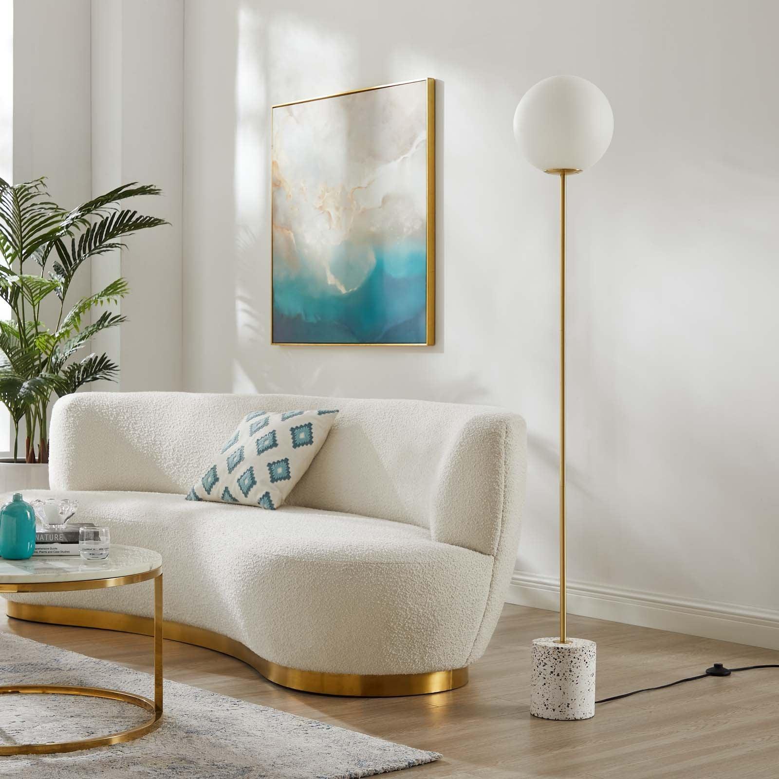Modway Logic Terrazzo Floor Lamp FredCo