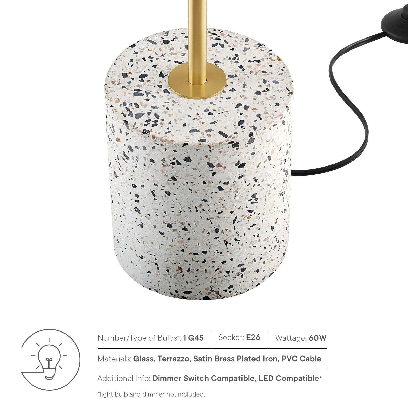 Modway Logic Terrazzo Floor Lamp FredCo