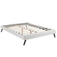 Modway Loryn Full Vinyl Bed Frame with Round Splayed Legs FredCo