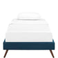 Modway Loryn Twin Fabric Bed Frame with Round Splayed Legs FredCo